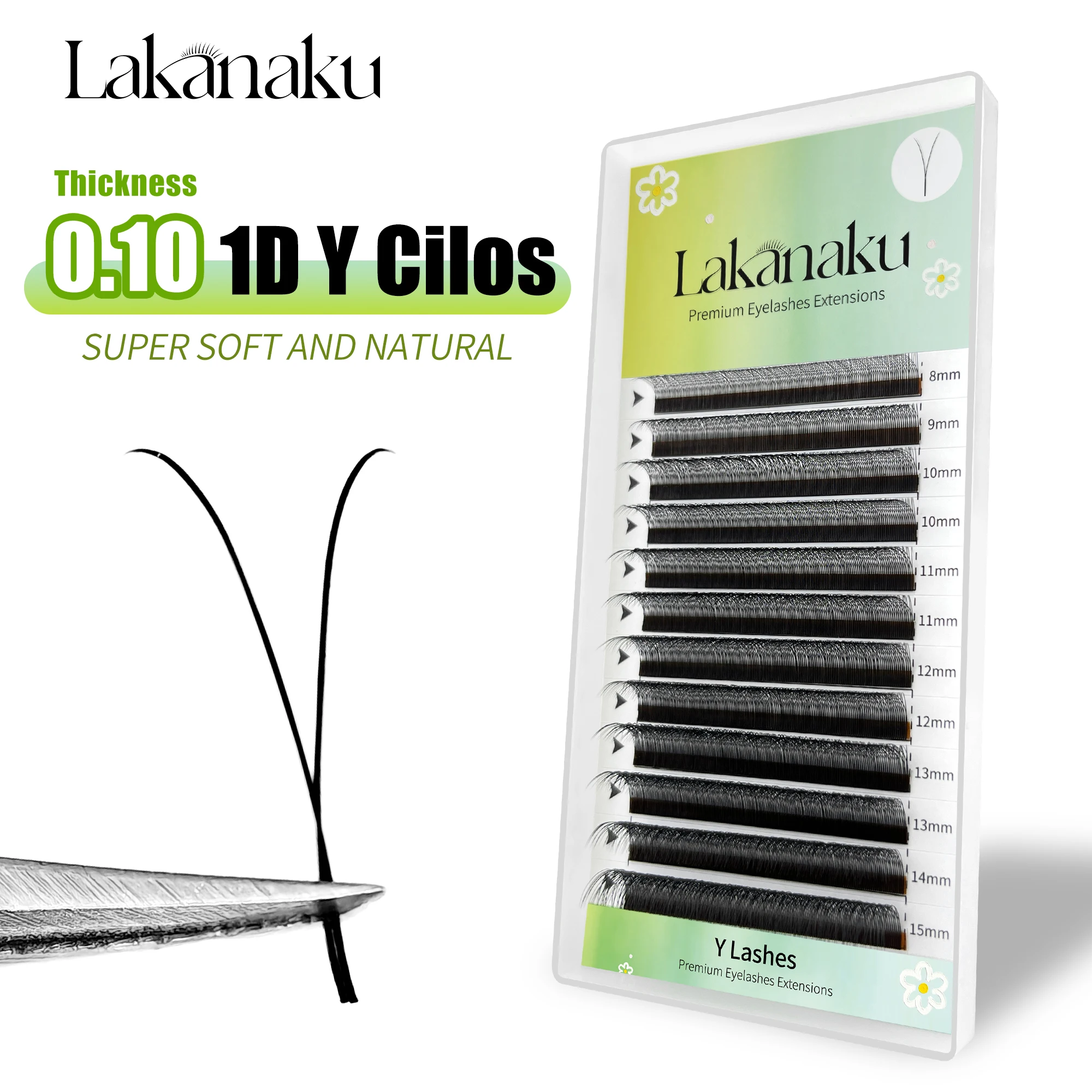 0.10 1D Y Kirpikler Önceden Ha - Eyelash Extension Yelix incelemesi ve fiyatı