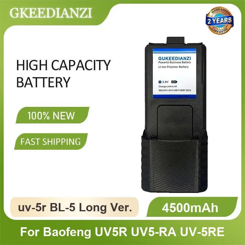 Battery For Baofeng UV5R UV5-RA UV-5RE Walkie Talkie BL-1 BF-888S BF-C1 H-777 BF-777S RT21/H777S/RT24V BF-F8 UV-5RA 5RB 5RL F8+
