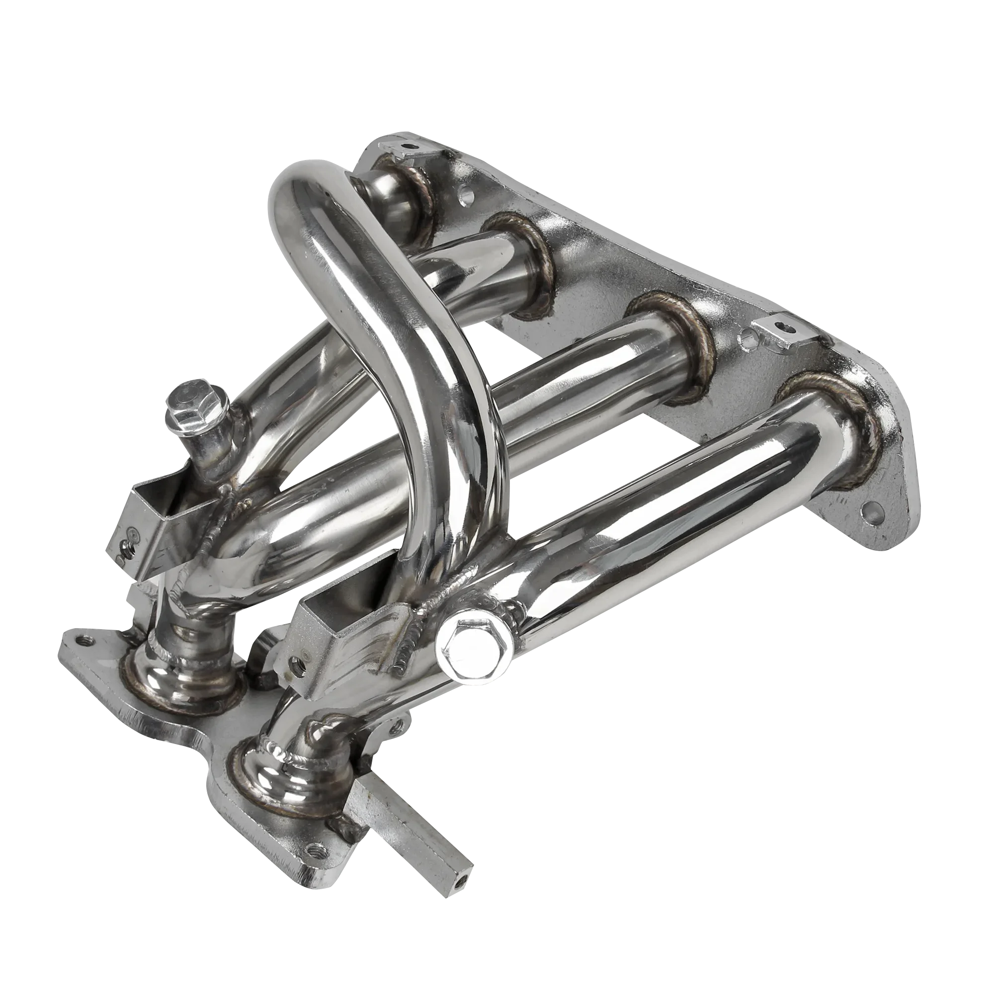 أنظمة أنابيب العادم المنوع من الفولاذ المقاوم للصدأ لمحركات 99-07oyota MR-S أو MR2 Roadster 1.8L DOHC 4 سلندر