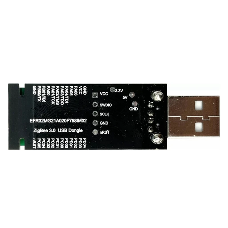 Zigbee 3.0 Silicon Labs Mini EFR32MG21 Universal Open Hub Gateway USB Dongle Chip Module ZHA NCP Openhab