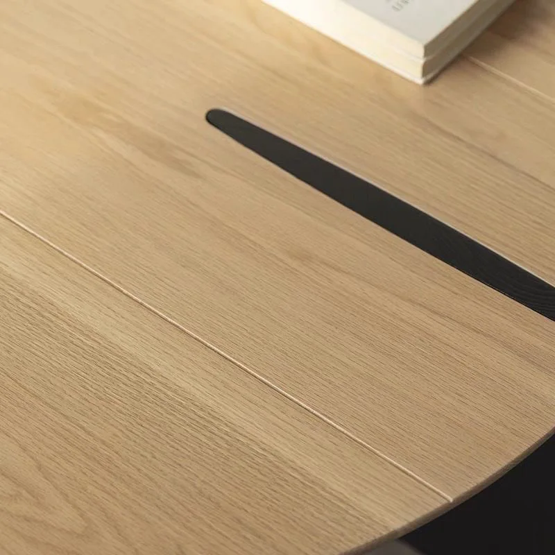 Solid wood coffee table living room home log color sofa side table combination simple modern small round coffee table
