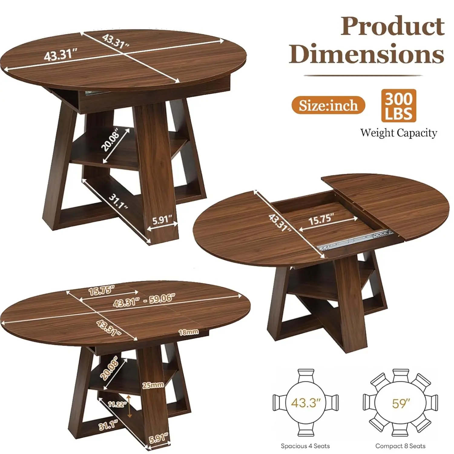 Thumbnail 3 - #6 Cheap Extendable Dining Tables Worth Buying