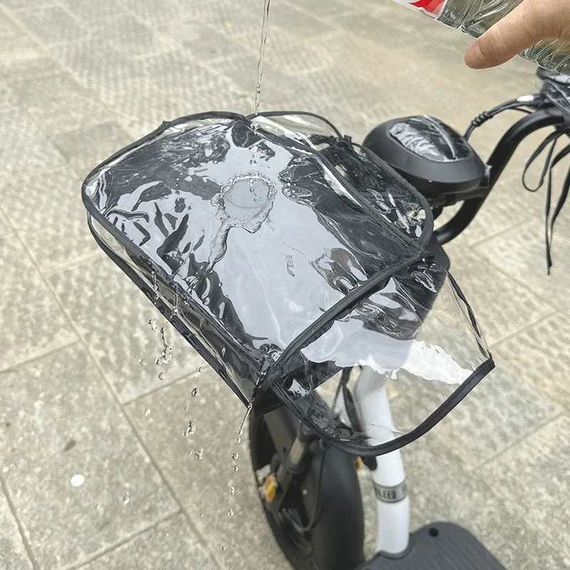 Handlebar Cover Waterproof Cover Windproof Battery Car Rainproof Motorcycle Handlebar Cover Rainproof Shell To Keep Warm