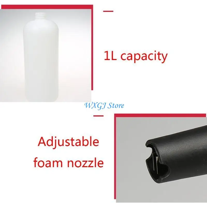 

37JE Multipurpose Garden Watering Bottle 1L Large Capacity Car Washing Sprayer