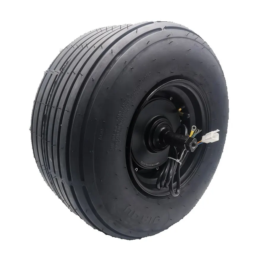 Citycoco Motor 60V 1000W 1500W 2000W 3000W piasta silnika 225/55-8 opona bezdętkowa 225/40-10 opona 215/40-12 dla części kół Citycoco — 2
