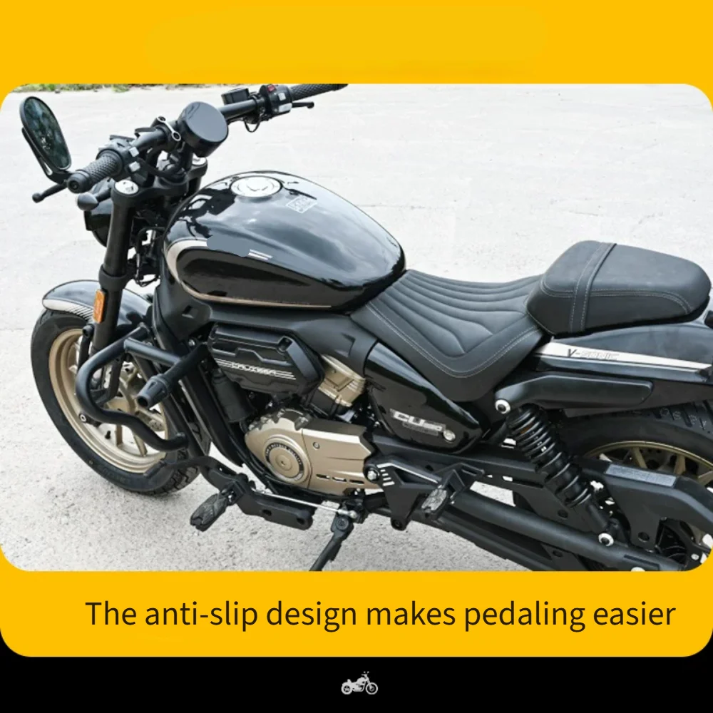 Fit QJMotor Flash 300 Motorcycle Front Rear Shift Lever Assembly Bidirectional Gear Changer Anti-slip Design Mod Parts