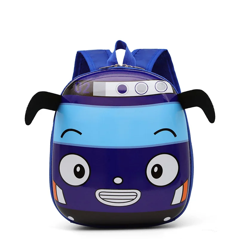 Cute Children Schoolbags for Girls Boys Kid\'s Cartoon 3D Car Shape Backpack Waterproof Kindergarten Shoulders Bag Cool Baby Gift