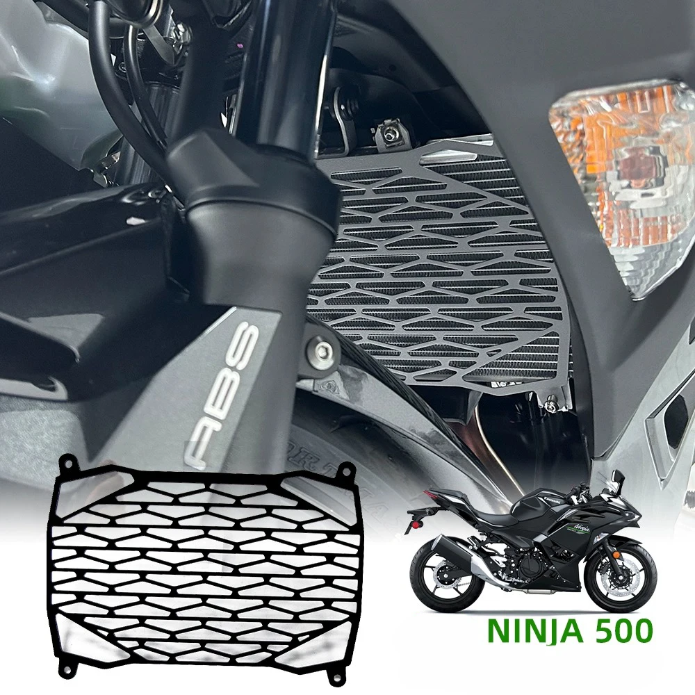 For Kawasaki Z500 Ninja 500 Z 500 Ninja500 SE ABS 2024 2025 Motorcycle Accessorie Radiator Guard Protector Grille Cover Parts