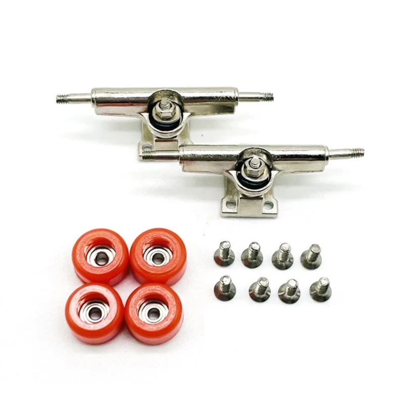 New Mini Toy Finger Skateboard Replaceable Acc Bearing Deck Wheel for Kids Adults