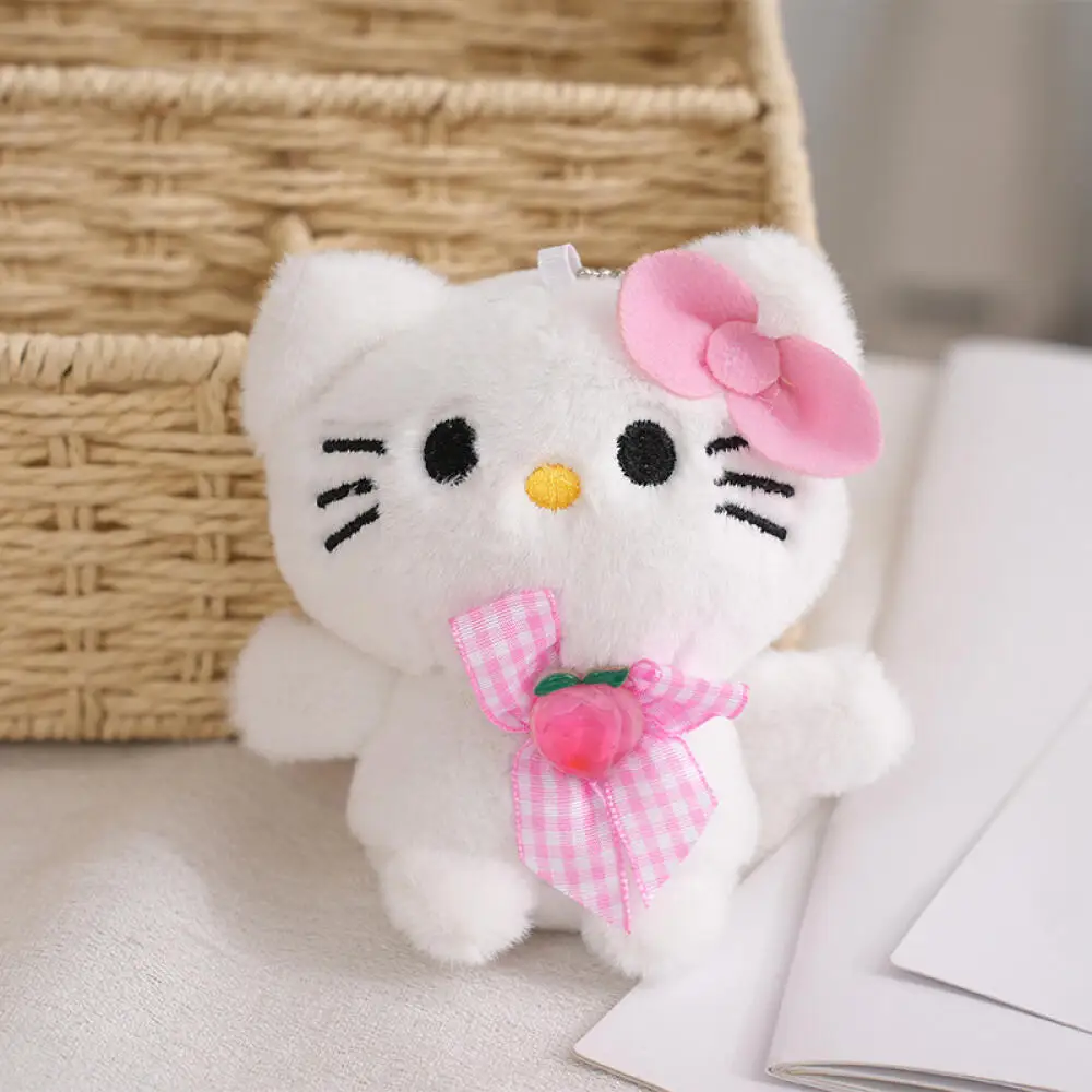 Cartoon Leuke HelloKitty Kuromi Cinnamoroll Gevulde Pop Speelgoed Kawaii Zachte Katoenen Pop Desktop Ornamenten Jongens Meisjes Kerstcadeau