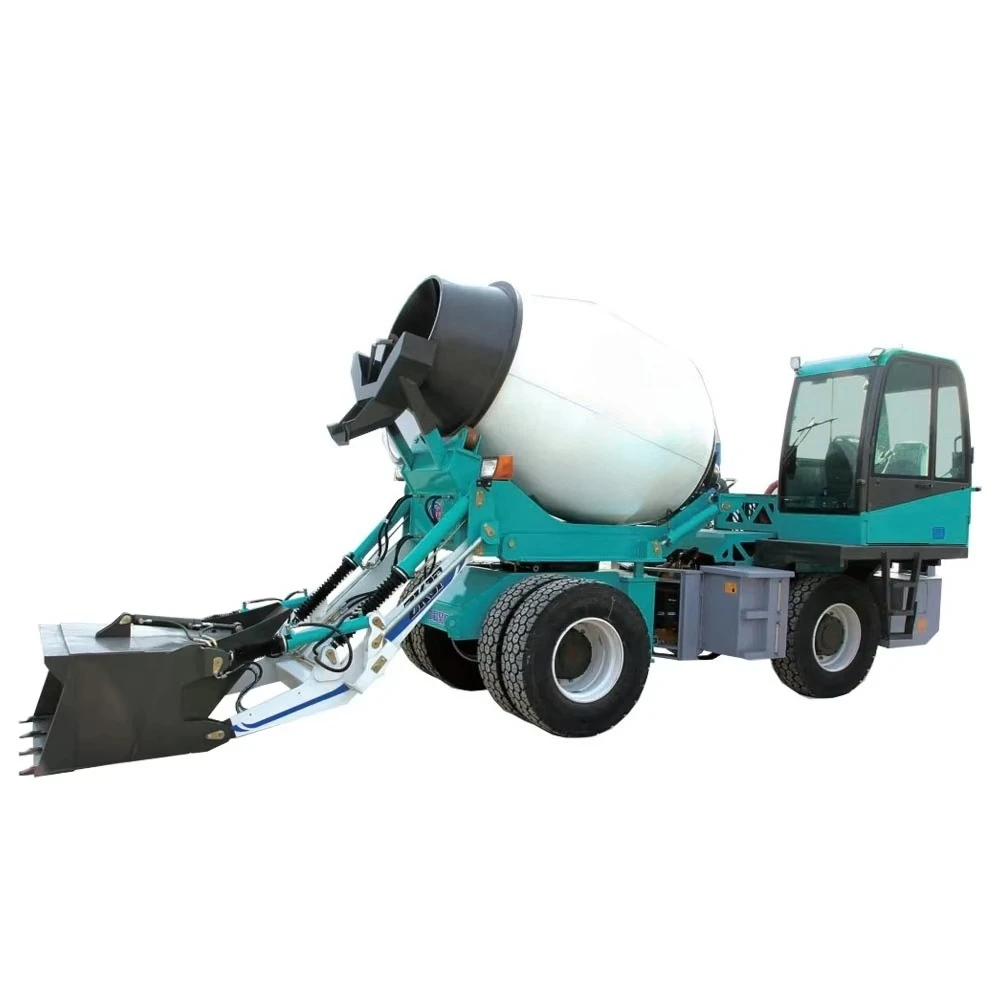 YG factory  mobile cement mixer truck 4x4 CE ISO  3.5M3  self loading concrete mixer truck price