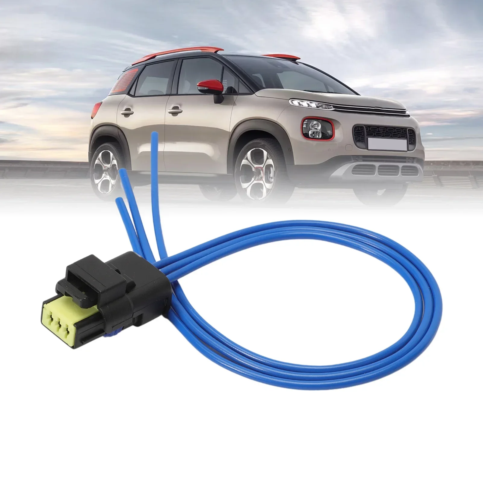 

6520215 Разъем жгута проводов датчика давления в топливной рампе 1920GW для Citroen C1/C2/C3 PICASSO PEUGEOT 1007/107/206/207