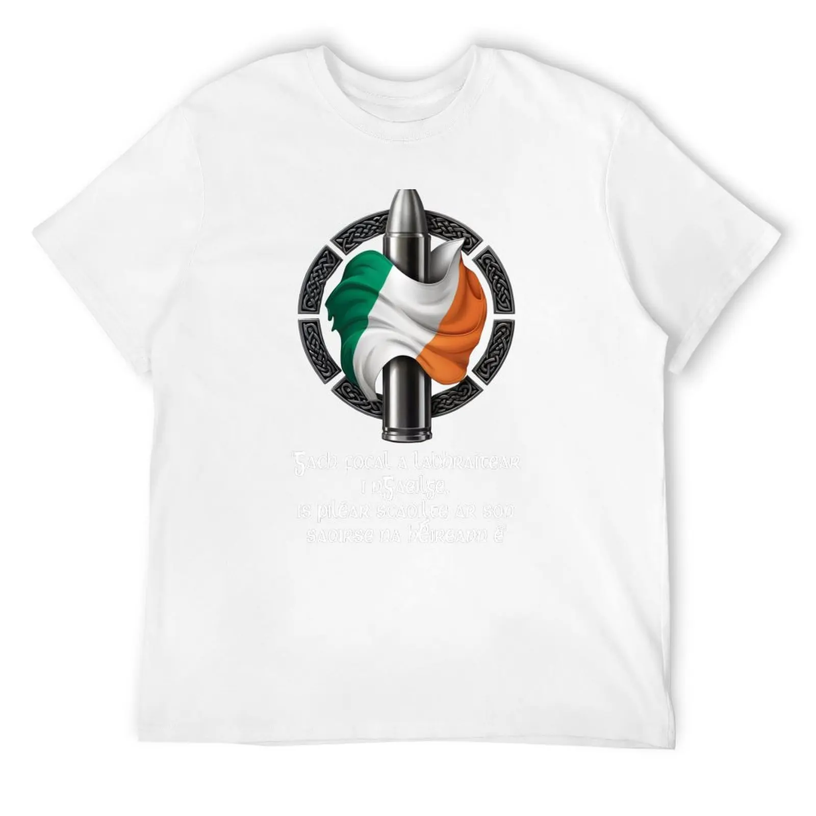 Renouillère chaque mot de rayon irlandais Gaeilge T-Shirt chemises chemises graphiques T-shirt drôle T-shirts noirs chemises hommes Kpop