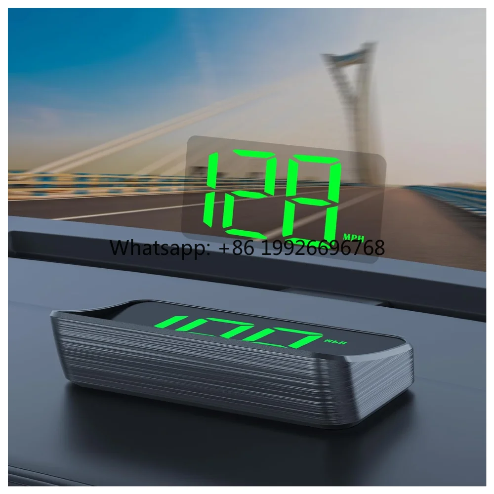 

M2 HUD GPS Проекционный дисплей на лобовое стекло автомобиля, экран Beidou + GPS, HUD-измеритель скорости (км/ч), электронные аксессуары для автомобиля