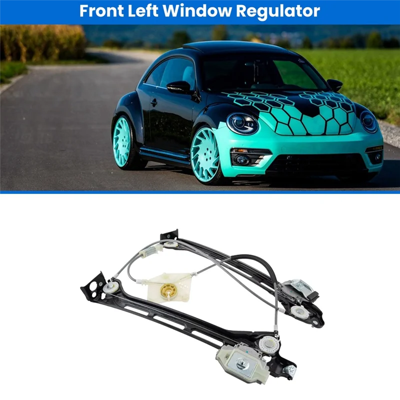 

A04E-Car Front Left Window Regulator 5C5837461G For Beetle Convertible 2011-2019