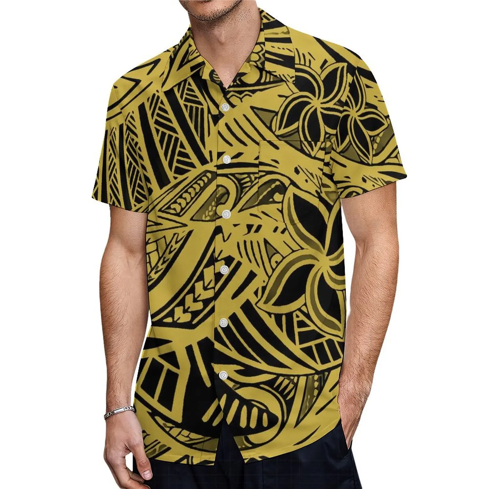 

Custom Island Design Tropical Flower Printed Double Layered Ruffle Sleeve Fishtail Dresses Women Elegant Long Maxi Evening Dress