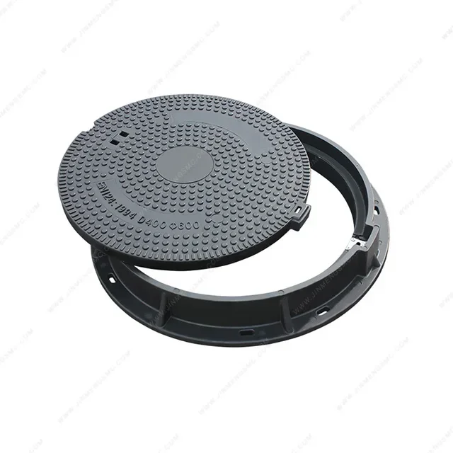 apply Composite Manhole Cover EN124 D400 600mm septic tank manhole cover lockable manhole cover