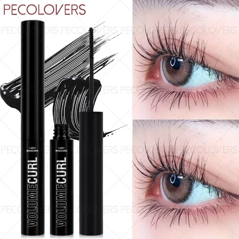 1 mascara nero - Effetto tridimensionale 7D, impermeabile, allungante, a prova di sbavature e di lunga durata