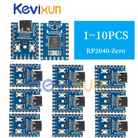 10pcs/RP2040-Zero RP2040 for Raspberry Pi Microcontroller PICO Development Board Module Dual-core Cortex M0+ Processor 2MB Flash