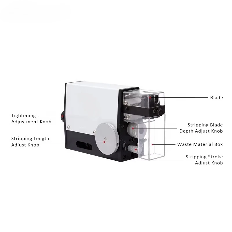 

Semi-Auto Electric Wire Stripper EW-10MT | Small Size Cable Stripping Machine High Efficiency Manufacturing