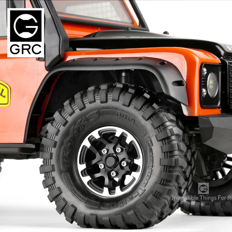 GRC 1.9 inch aluminum alloy rim for 1 / 10 RC crawler  trx-4 defender rc4wd D110 D90 scx10 at4 VS4 upgraded parts