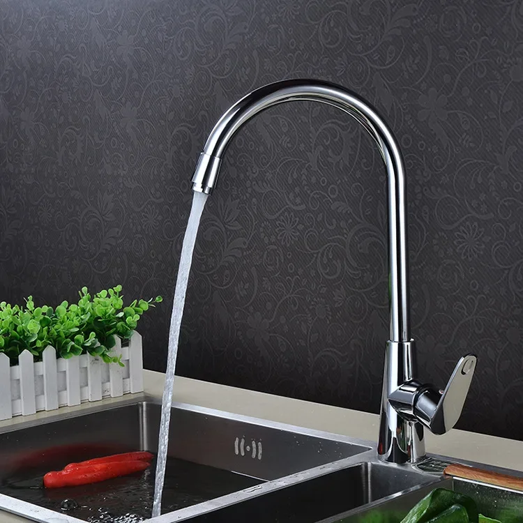 for kitchen sink faucet rotatable copper core cold hot water tap dishwashing mixer tap bathroom kitchen faucet with swivel