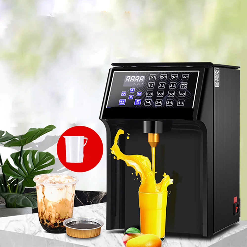 Fructose Machine Quantitative Machine, 16 Grid Precise Microcomputer Fructose Quantitative Machine For Commercial Small Milk Tea