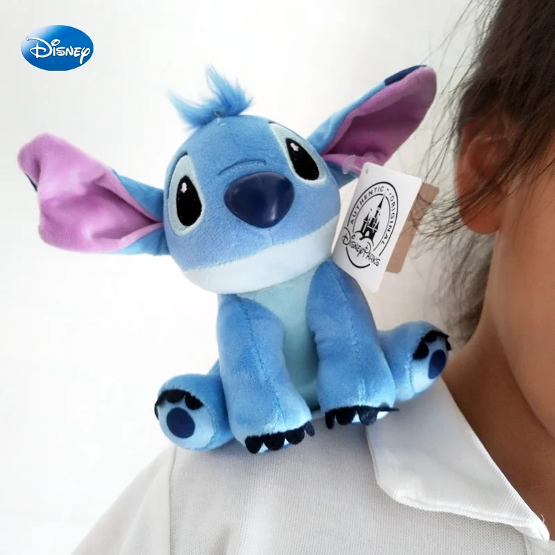 

15cm Lilo And Stitch Products Disney Stuffed Toys Kawaii Anime Plushes Doll Funny Gifts To Girlfriend Cute Things For Girls New
