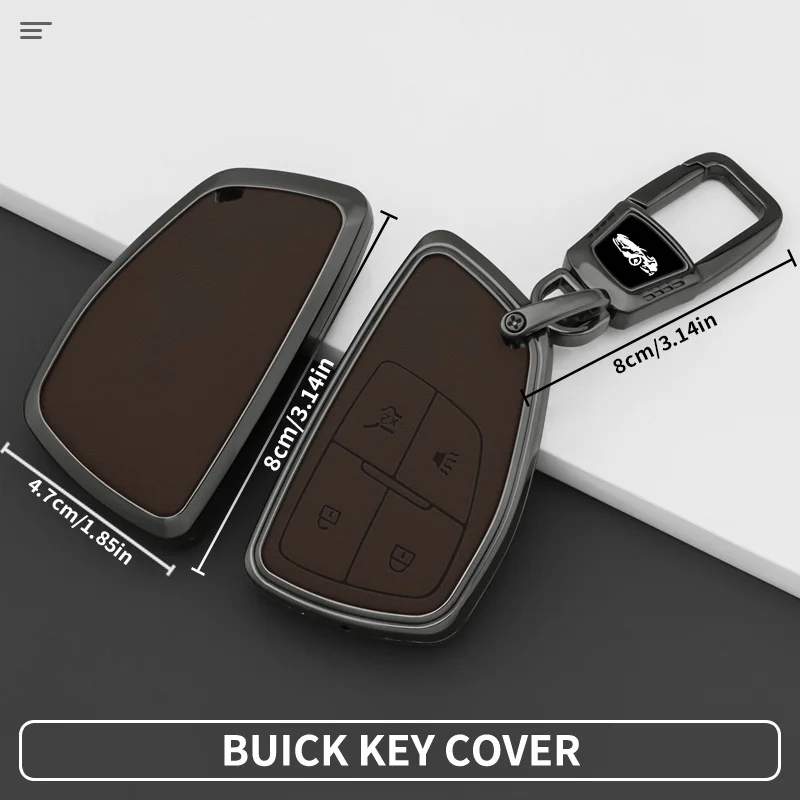 Metal Car Key Protective Case,For Buick ENVISION S plus Avenir 2020-2023 Durable Gadget Funda Llave Carcasa Llavero