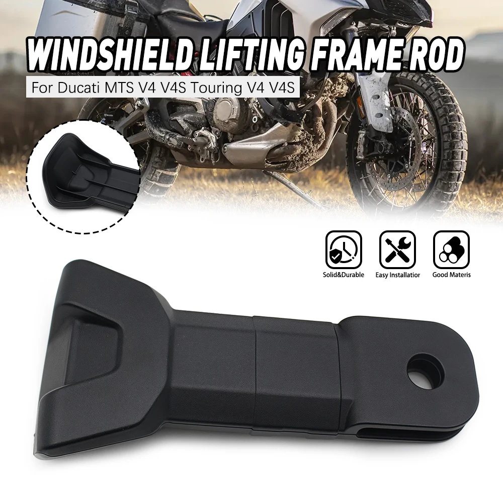 

Motorcycle Windshield Fairing Windscreen Wind Deflector Lifting Mount Bracket Holder For Ducati Multistrada V4 V4S