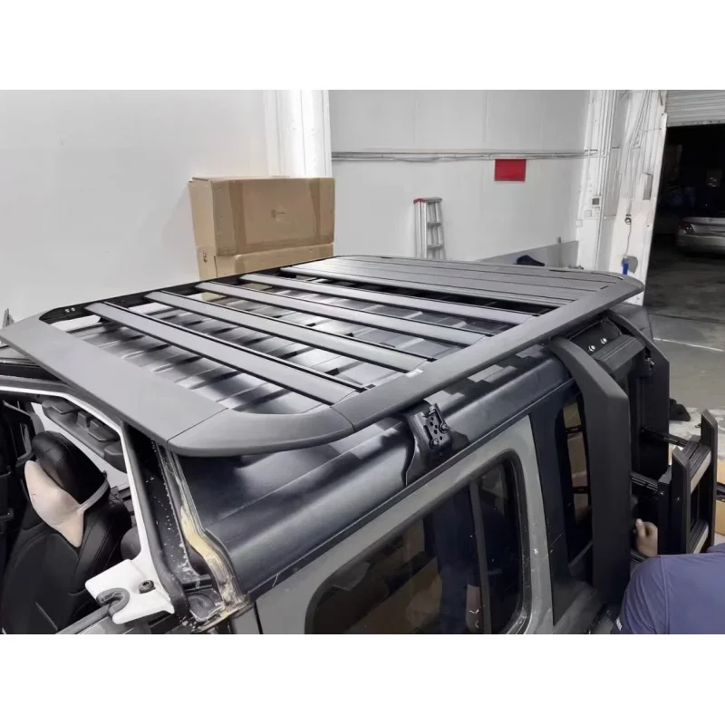 고품질 알루미늄 4x4 SUV용 루프랙 플랫폼 썸네일 4