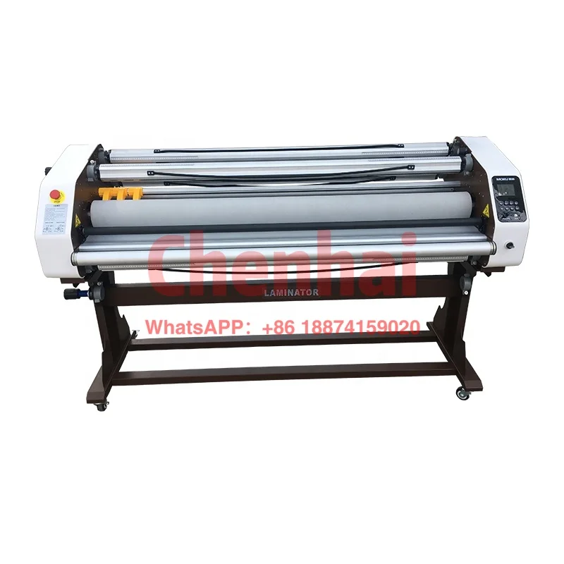 China Made High Quality 63 Inches 1600mm 1.6m Automatic Fully Electric Hot Laminator With Automatic Cutter