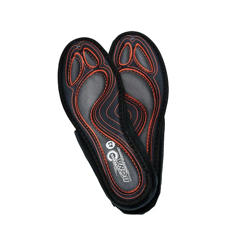 Bona Men General Sneaker Pad High-quality Cushion Shock Relief Breathable Comfortable Foot Pain-relieving Insole