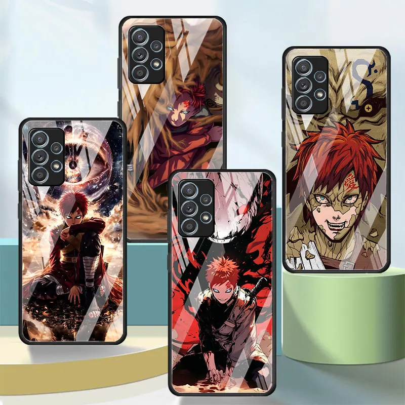 Phone Case for Samsung Galaxy A16 A27 A54 A34 A12 A14 A33 A15 A21s A53 A55 A35 A51 A11 A22 Gaara One-Tail Cosmic Eye Glass Cover