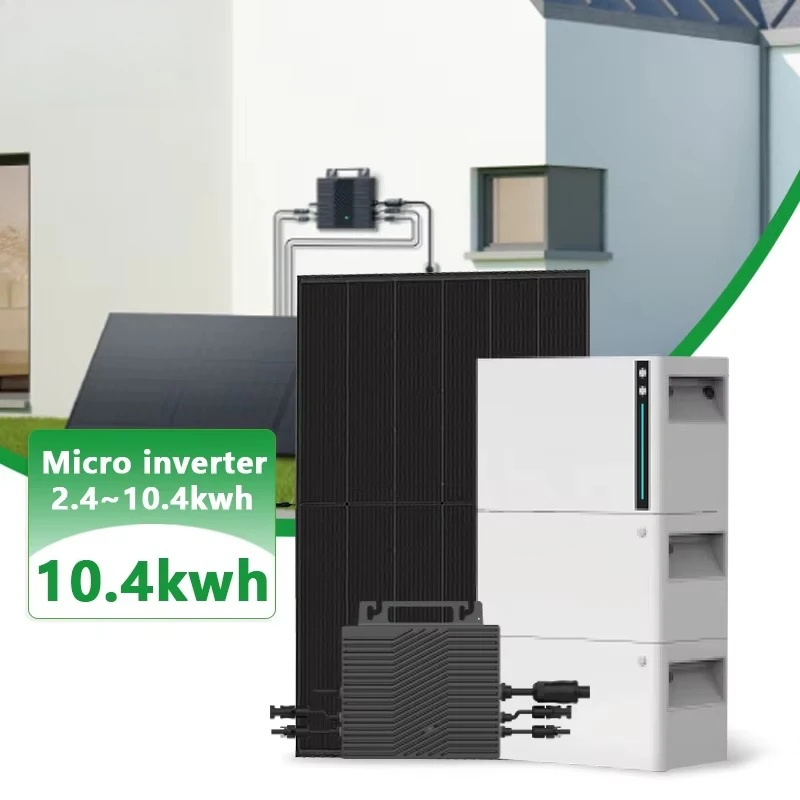 

All-in-one Home Balcony Solar System Grid MPPT Monocrystalline Silicon Lithium Ion Battery Storage 1kw 2kw Balcony Mounting