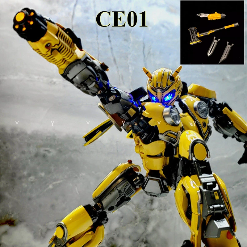 

В наличии [Доставка в течение 24 часов] Трансформируемая игрушка-робот Big CE-01 Bee Beetle со световыми эффектами, подвижными суставами и отделкой из сплава