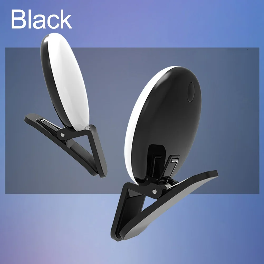 Mobile Phone Fill Flash Lens Ring Light Lamp Portable Clip Three Stop Dimming Mini Durable Practical 10 LED Selfie Ring Beauty