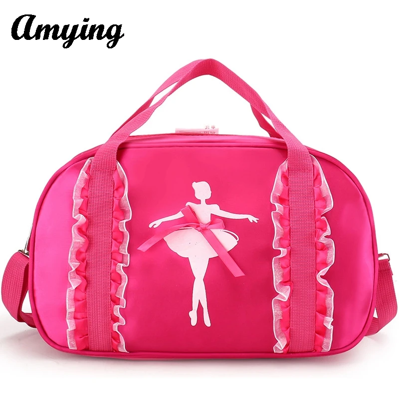 Hot selling Girl Ballet Dance Bag One Shoulder Bag Gymnastics Sport Handbag Latin Backpack Girls' Princess Dance Bag Storage Bag