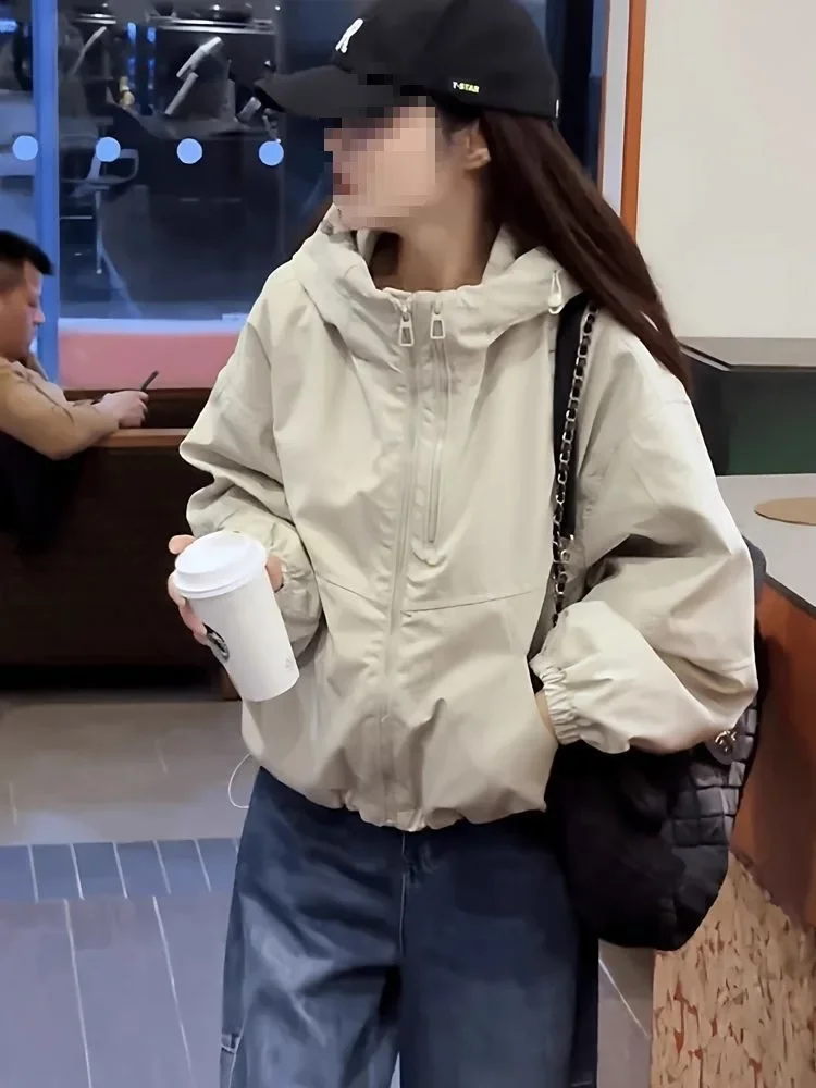 

Short Length All-Match Autumn Winter New Arrival Fashion Outerwear Women's Hooded Jacket Thickened Cotton Casual Style