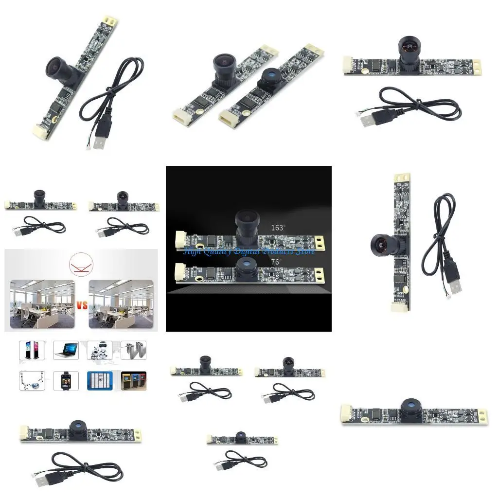 

U2JE 2MP 76° 100° 163° Wide Dynamic Low Monitoring Module Plug