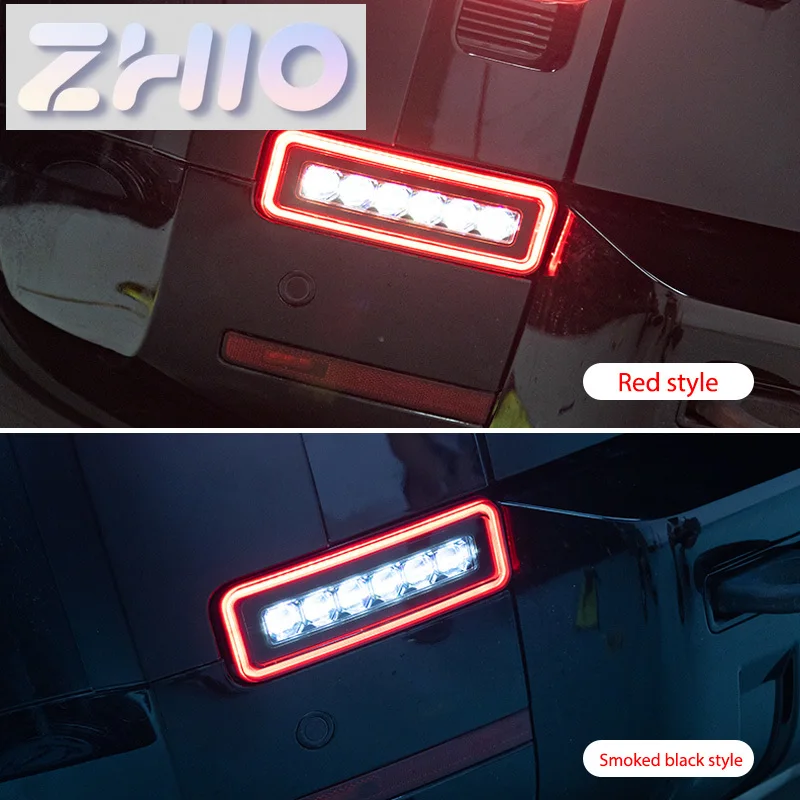 Fit  LED Reversing Light Rear Bumper Light with Daylight For Land Rover Defender 90 110 2020-2025 Turn Signal Light