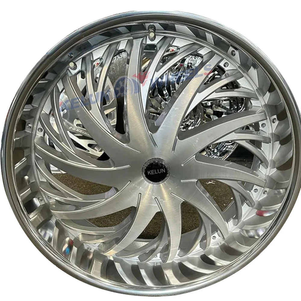 26*9 26*10 Inch Alloy Wheels  Multi Spoke Brush Disc  Forged Concave Rims