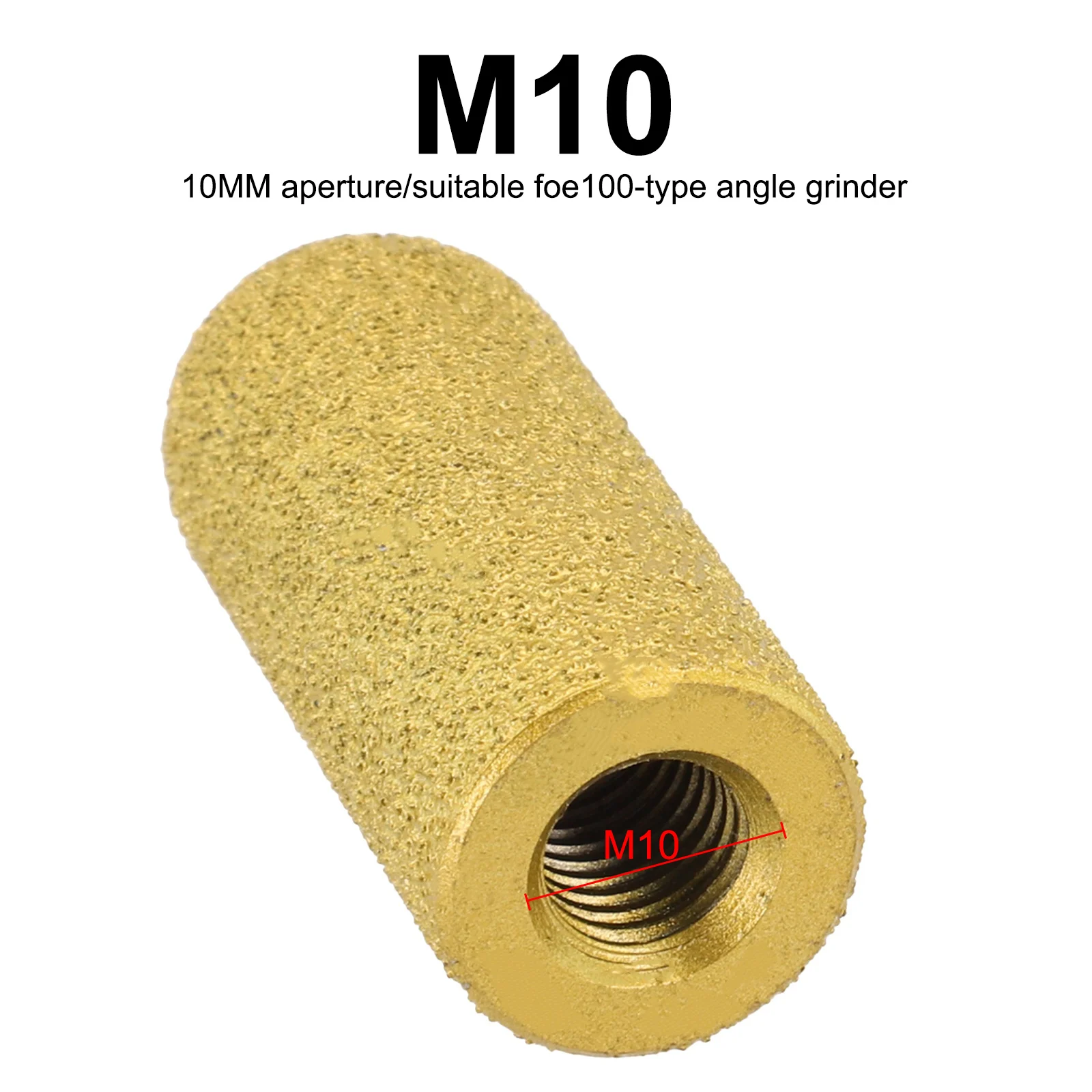1 Pcs Diamond Brazed Finger Bit Grinding Wheel Milling Cutter Trimming Grinding Head Angle Grinder Polishing Rod