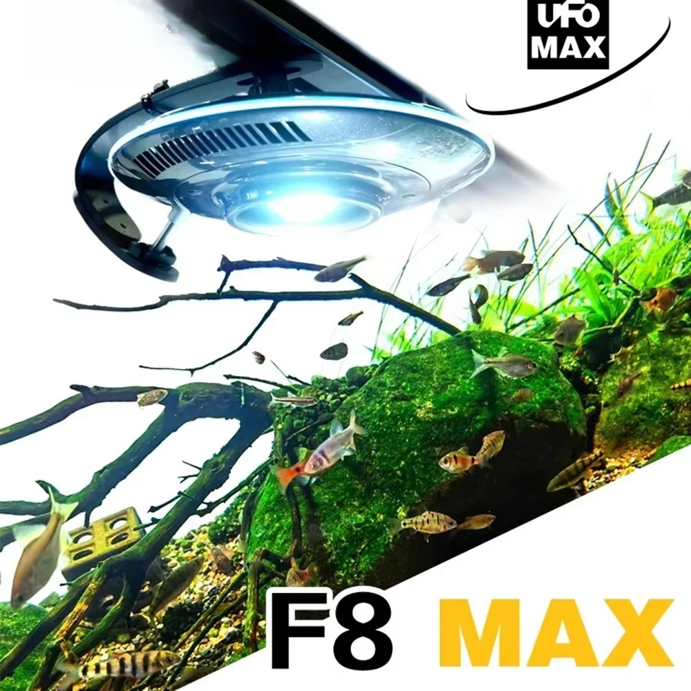 Smart aquarium freshwater LED light, Bluetooth, sunrise and sunset mode, fish tank aquarium freshwater