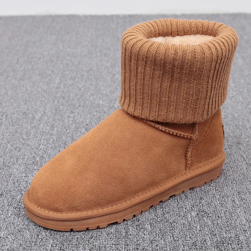Women Knitted Cuff Ankle Snow  - Sewing Knit review and price