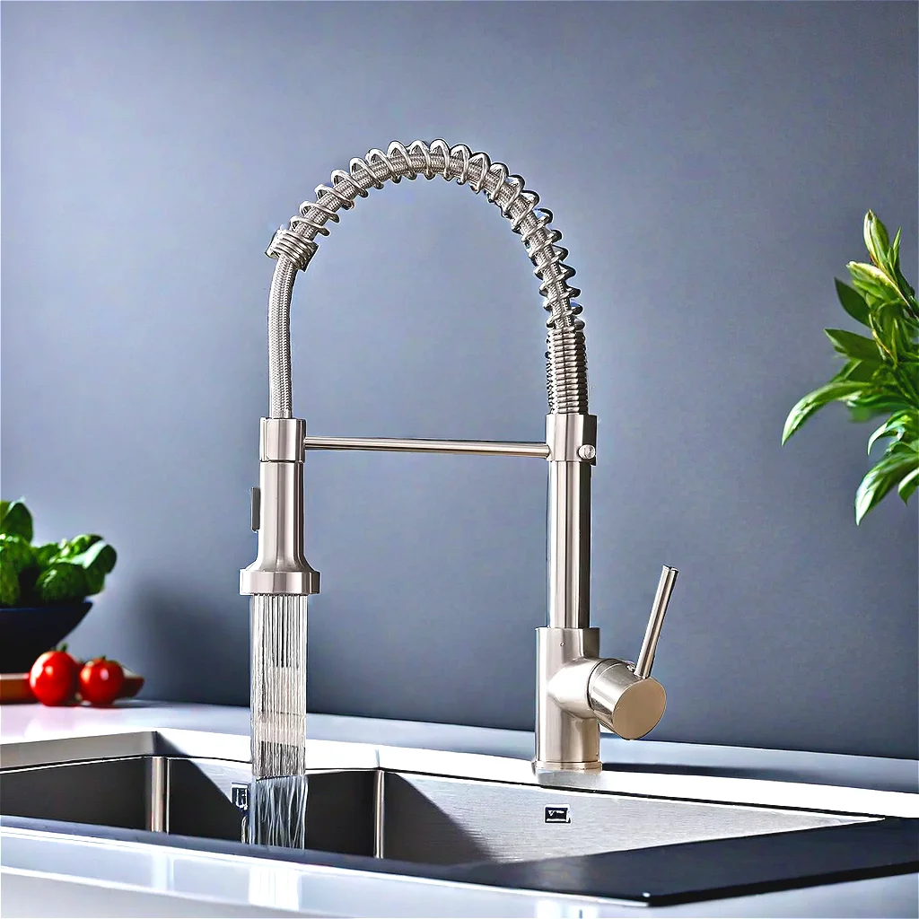 Spray Shower Head Thread Single Handle Dish Basin Tap Kitchen Pull Down Kitchen Faucet Chrome Hot Cold Water Mixer Crane Tap