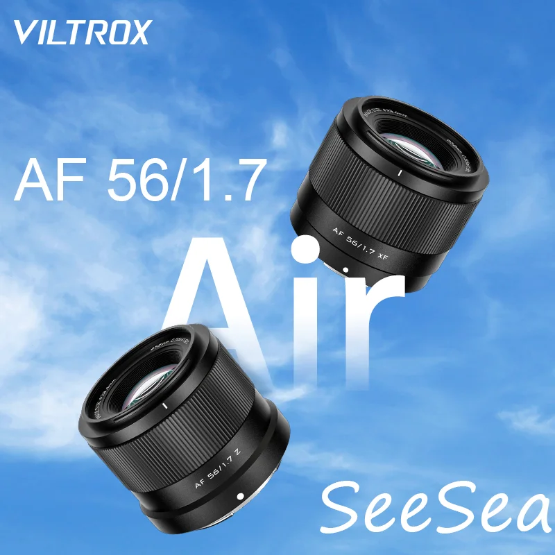 Viltrox 56mm F1.7 Lente APS-C de enfoque automático para cámaras sin espejo Fuji X Nikon Z Sony E Mount