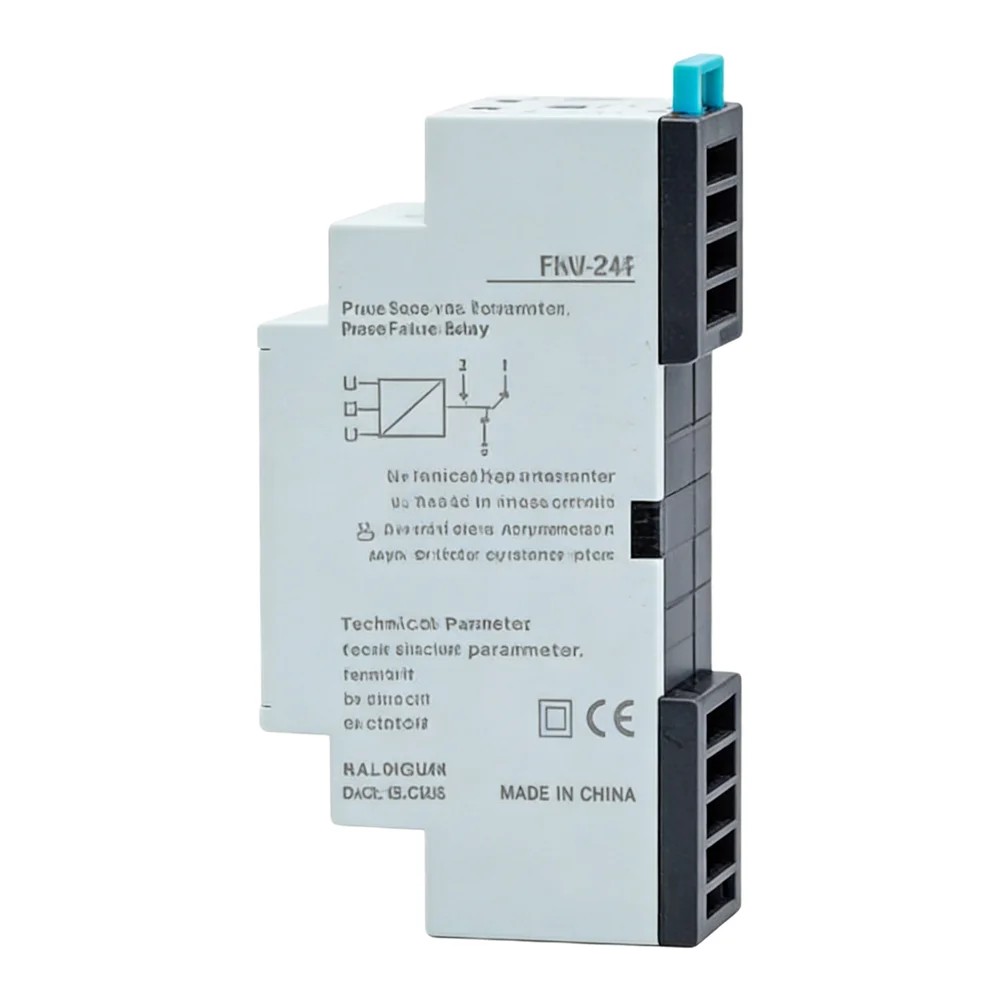 for DSP FKV24F 3 380V Phase Relay Overvoltage Undervoltage Protection with Phase Asymmetry Monitoring for Equipment