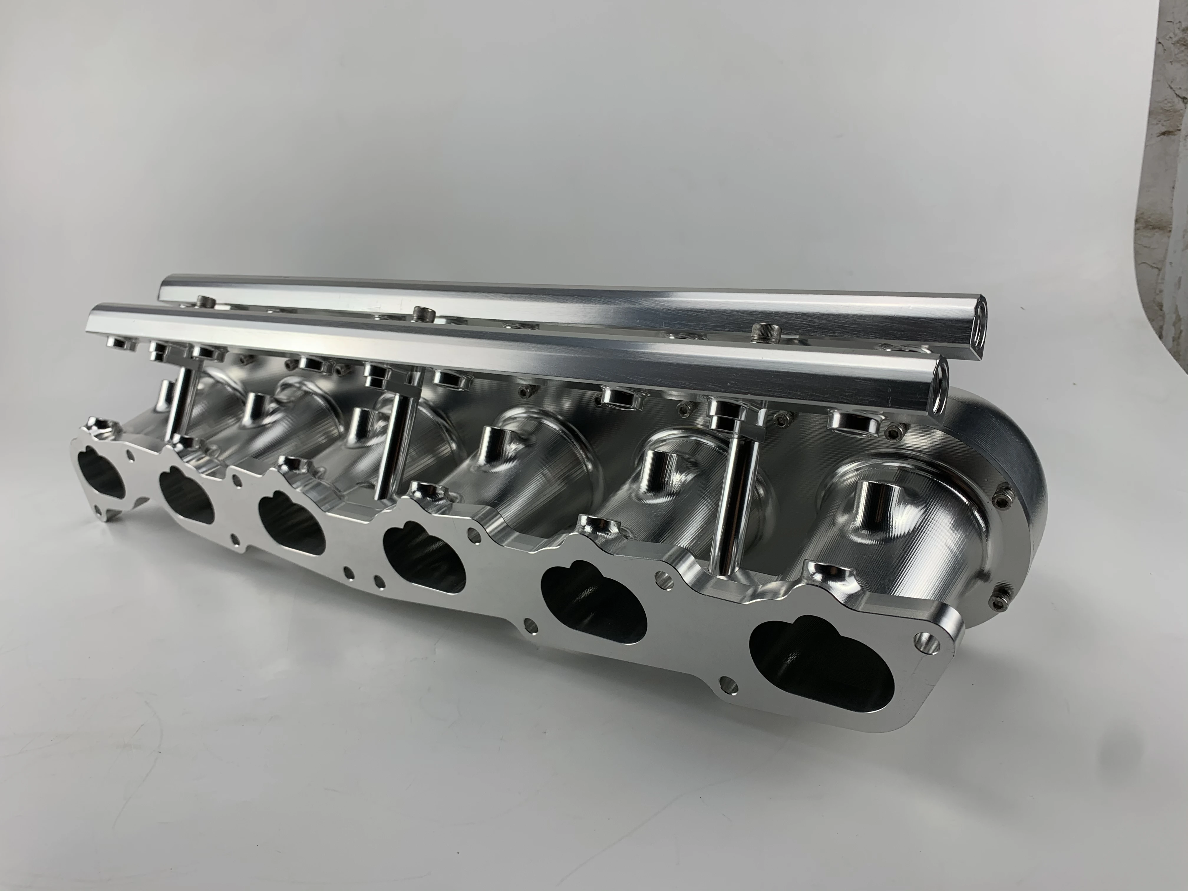 Coletor de admissão TB48 de alumínio CNC personalizado - Nova condição