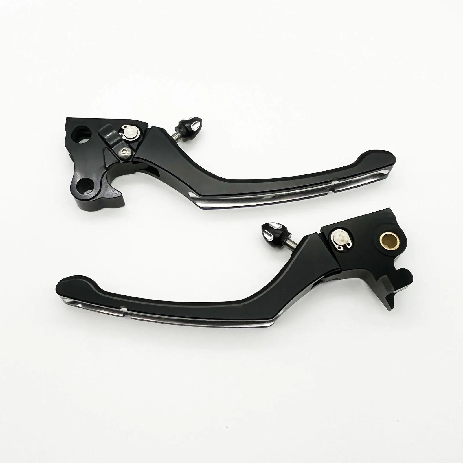 Motorcycle CNC Regulator Clutch Brake Lever Set Aluminum Adjustable For Harley Sportster XL883 XL1200 X48 2004-2013 image 4